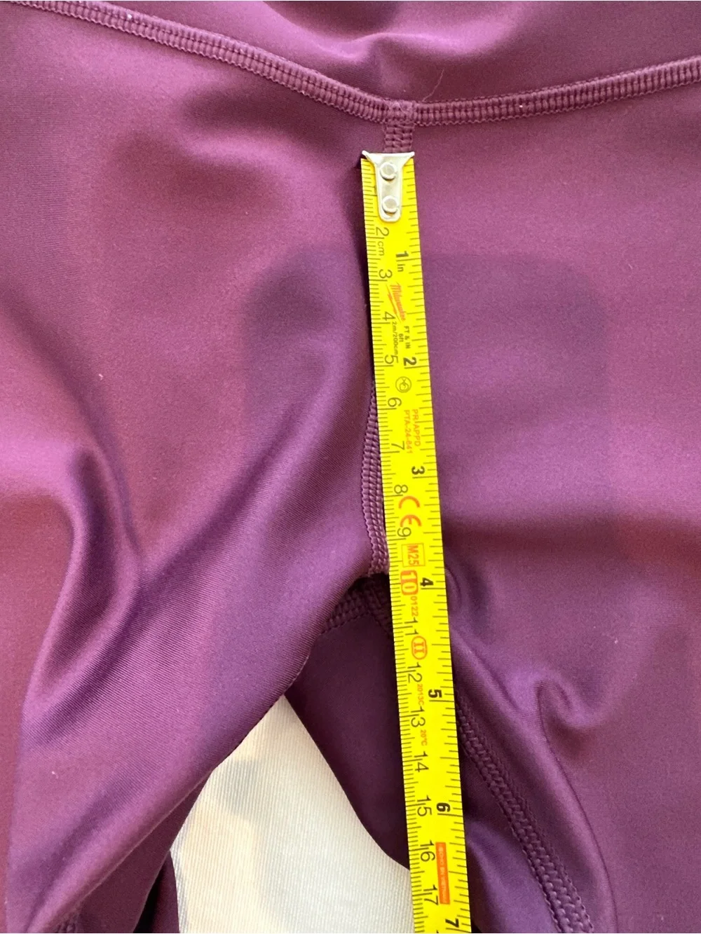 ALO Yoga Deep Plum High-Waist Leggings